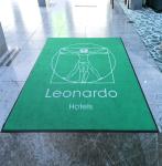 ISO Personalised Rubber Door Mats Logo Entrance Matting 60x80