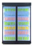 Custom Color Display Commercial Freezer Showcase Fridge For Beverage
