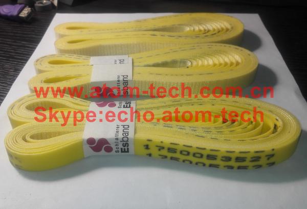 ATM machine atm spare parts 1750053527 Flatbelt yellow ATM Parts Wincor