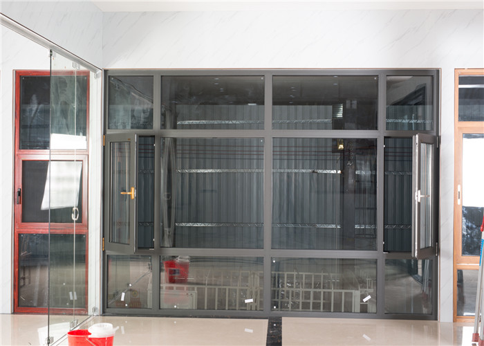 Durable Horizontal Aluminium Sliding Windows Sound Insulation Waterproof