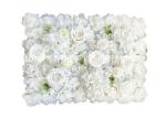 Silk PE Artificial Floral Backdrop Wedding Decor Fake Flower Wall