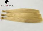 613# Golden Blonde Full Ending Flat Tip Hair Extensions For Women