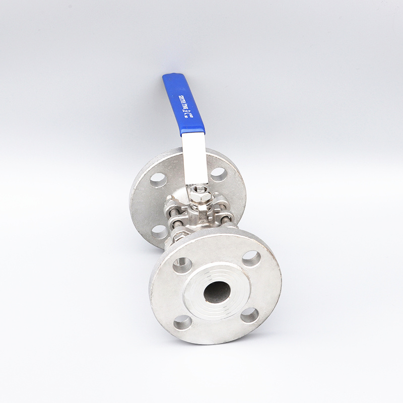 ASTM CF8m Manual Operated Flange 3PC Ball Valve