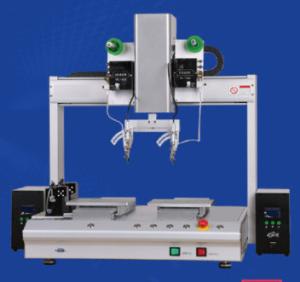Quality XHL-H6331S Desktop Double Station Double Head Automatic Soldering Machine wholesale