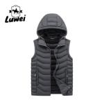 Zipped Plus Size Bubble Vest Quilted Outdoor Waistcoat Vest With Pocket