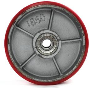 Quality pallet jack PU steering wheels 180mm wholesale