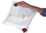 Transparent 22L 25L 50L Aluminum Aseptic Bag In Box With Spigot For Liquid