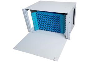 Quality 6U ODF Fiber Box 96Fiber 19&quot; Rack Mount Optical Distribution Frame wholesale