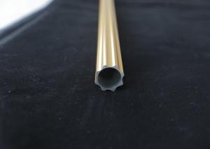 Quality Modern Plating Treatment 6.7m 28mm Aluminum Curtain Rod wholesale