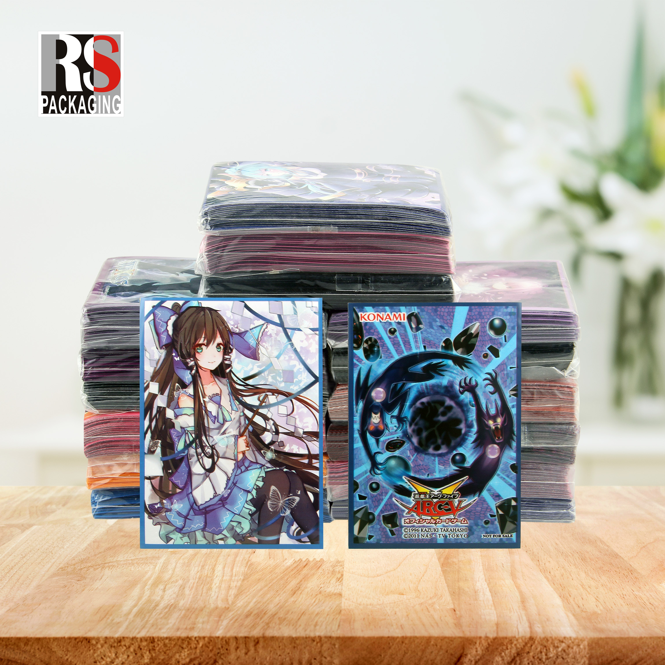 Clear PP Plastic Ultra Pro MTG Card Sleeves Holographic Trading Card Sleeves Custom