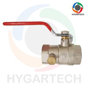 Quality Anti Frozen Brass Ball Valve With Branch Testing Hole wholesale
