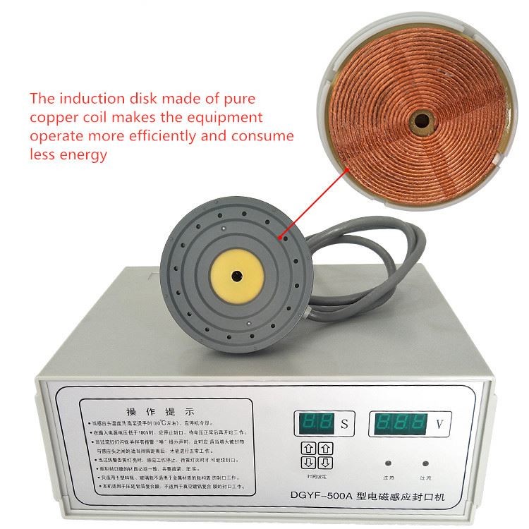 DGYF-500C Aluminum Induction Sealing Machine Portable Manual