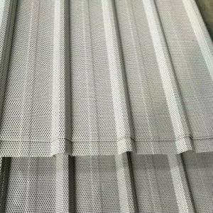 Quality 0.4mmX1219mmX2438mm Aluminum Perforated Sheet SGCC DX51D wholesale