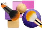 White Synthetic 9 In1 15.5CM Full Makeup Brush Set
