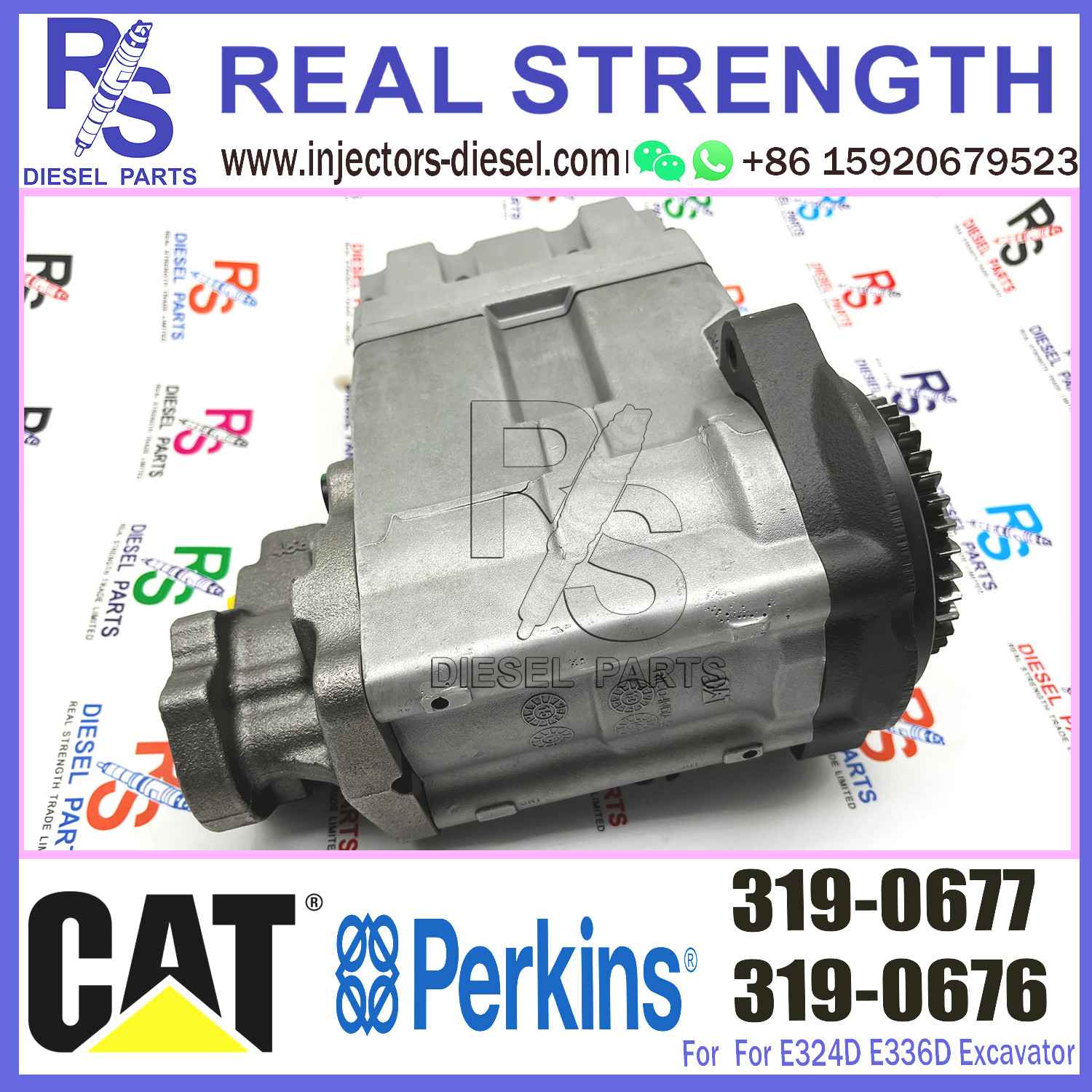 C9 diesel engine injection pump 3190677 319-0677 for CAT excavator E330D E336D