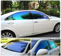 Car Side Window Sunshade Sticker , Self Adhesive Windshield Protection Film For