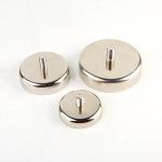 YYC25 Strong Male Thread Neodymium Pot Magnet Axial Magnetized