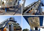 Automatic Heavy Construction Machinery Mobile Concrete Batching Plant With 100t