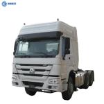 High Roof Sinotruk Howo 6x4 371hp Prime Mover Truck With 12R22.5 Tubeless Tyres