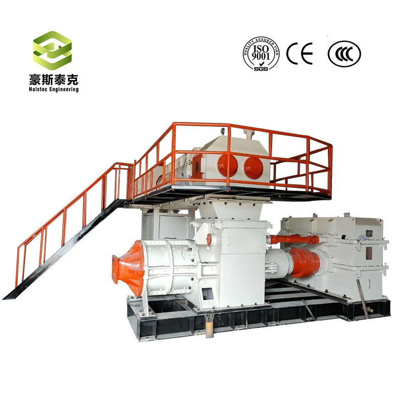 Automatic JKY55 Double Stage Vacuum Extruder Brick Belt Conveyor / Brick Automatic Machine