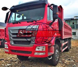 Quality Heavy Duty Automatic Transmission Dump Truck MAN Engine Three Axles wholesale
