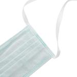 Non Woven Soft Disposable Protective Face Mask Green