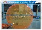 PVC / TPU Float Water Human Inflatable Rolling Ball , Water Splash Ball For
