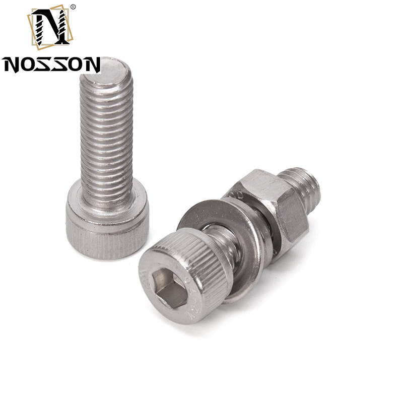 2-56 x 3/8 Steel ROUND Head Cap Screws DIN912 8.8/10.9/12.9 INCH Measurement system Cadmium Plated Hex button Socket