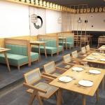 Customizable Rattan And Wood Armchair OEM Wooden Dining Room Chairs