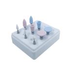Rotary Polishing Kit Finishing And Polishing Burs Dental Lab Dental Silicone