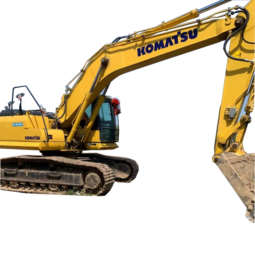 21TON Used Komatsu PC200 210 220 Crawler Excavator with Original Hydraulic Cylinder