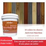 12-Month Shelf Life Wood Stain Lacquer Cassia Siamea Grain Finish for Aluminium