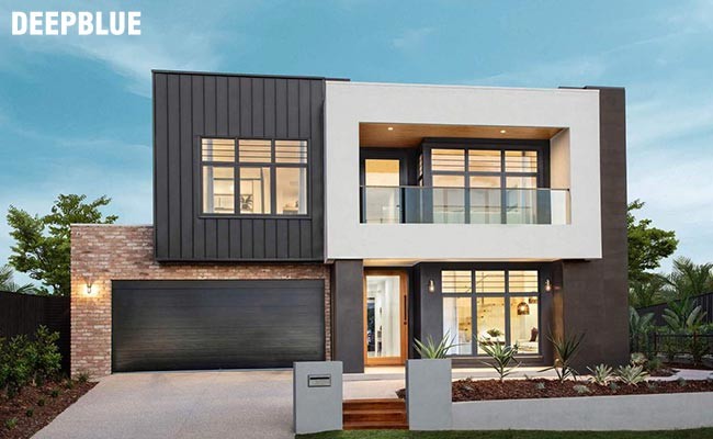 Double Storey Villa / Prefabricated / Light Gauge Steel / Cold - Formed Steel