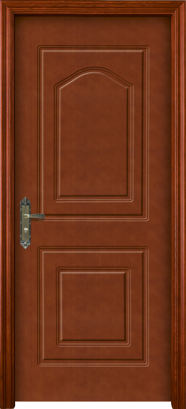 External Fire Mahogany Solid Wood Door D For Villa House
