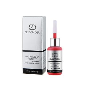 Quality Healthy Organic Permanent Makeup Pigments , 12ml Micropigmentation Ink 11 Colors wholesale