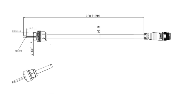 hirschmann 4 pin connector