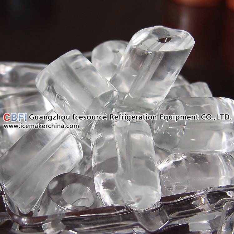 High Production 15 Ton Tube Ice Machine Refrigeration Equipment For Hotel