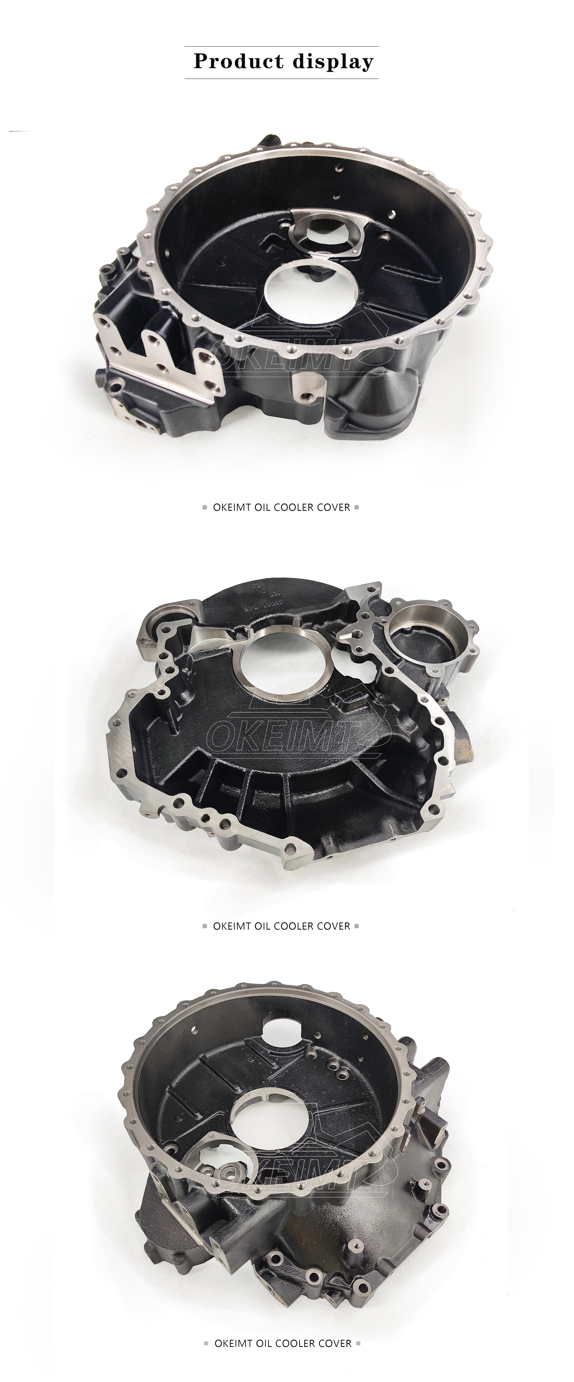 ISUZU 4HK1 Diesel Engine Flywheel Housing 8980410660 Hitachi ZAXIS 190W-3 220W-3