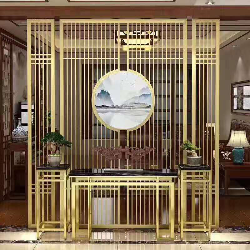 Stainless Steel Folding Indoor Screens Room Dividers