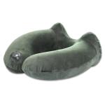 Strain Inflatable Travel Pillow , U Shape Airplane Blow Up Neck Pillow