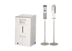Quality 500ml Sanitizer Dispenser Stand , SS304 Hand Sanitizer Stations Free Standing wholesale