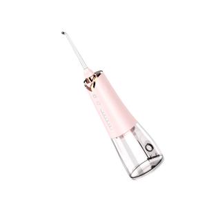 Quality Handheld 5V Cordless Oral Irrigator / Water Teeth Cleaner Pink 265g High Pressure wholesale