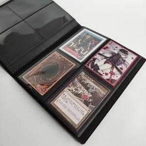 Quality PP 8 Pockets Trading Card Album Holder 160 Cards For Storage SGS wholesale
