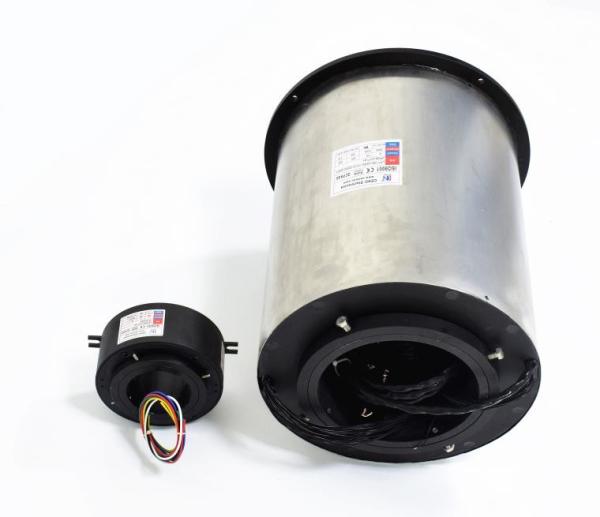Gold To Gold Contact Industrial Slip Ring , High Voltage Slip Ring For Motion