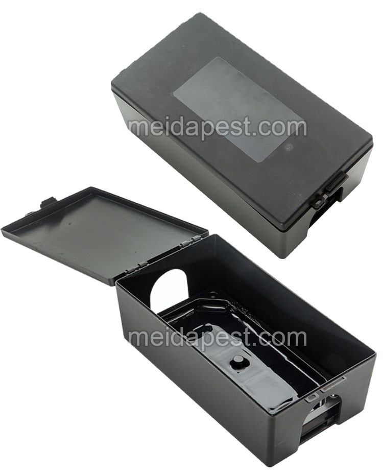 BS04 PP Material Mouse Mice Rat Trap Box Bait Station for Pest Control