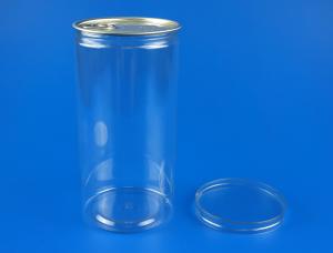 Quality Cylinder Shape Plastic Honey Jars , Durable Large Plastic Containers wholesale