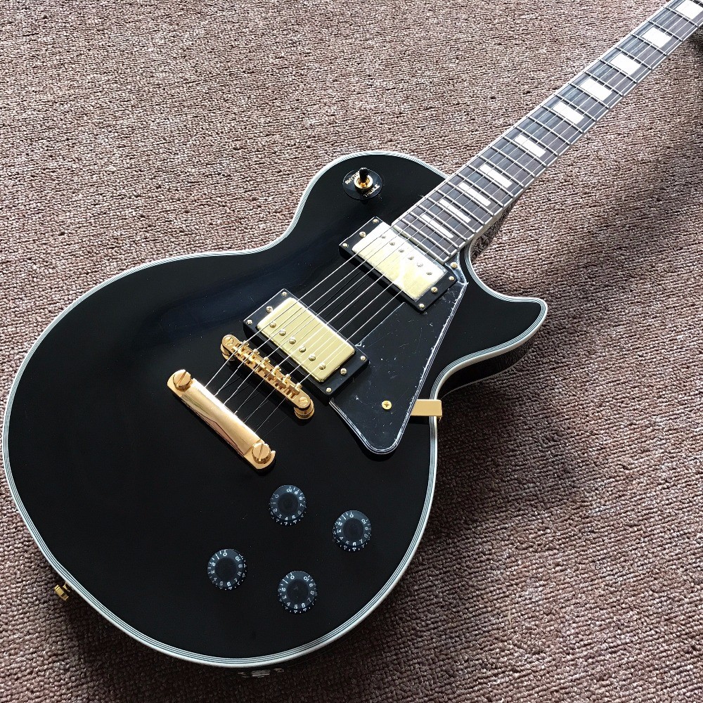 Guitar recording video appreciation custom mahogany black or cream lp custom electric guitar gold hardware
