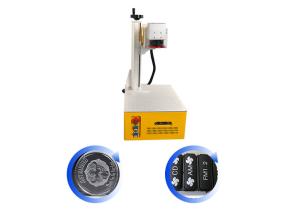 Quality Yellow Mini Portable UV Laser Marking Machine 5W For Marking EVA And Placstic wholesale