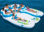 Adult Giant Relaxation Inflatable Party Island , 7 Person Inflatable Floating