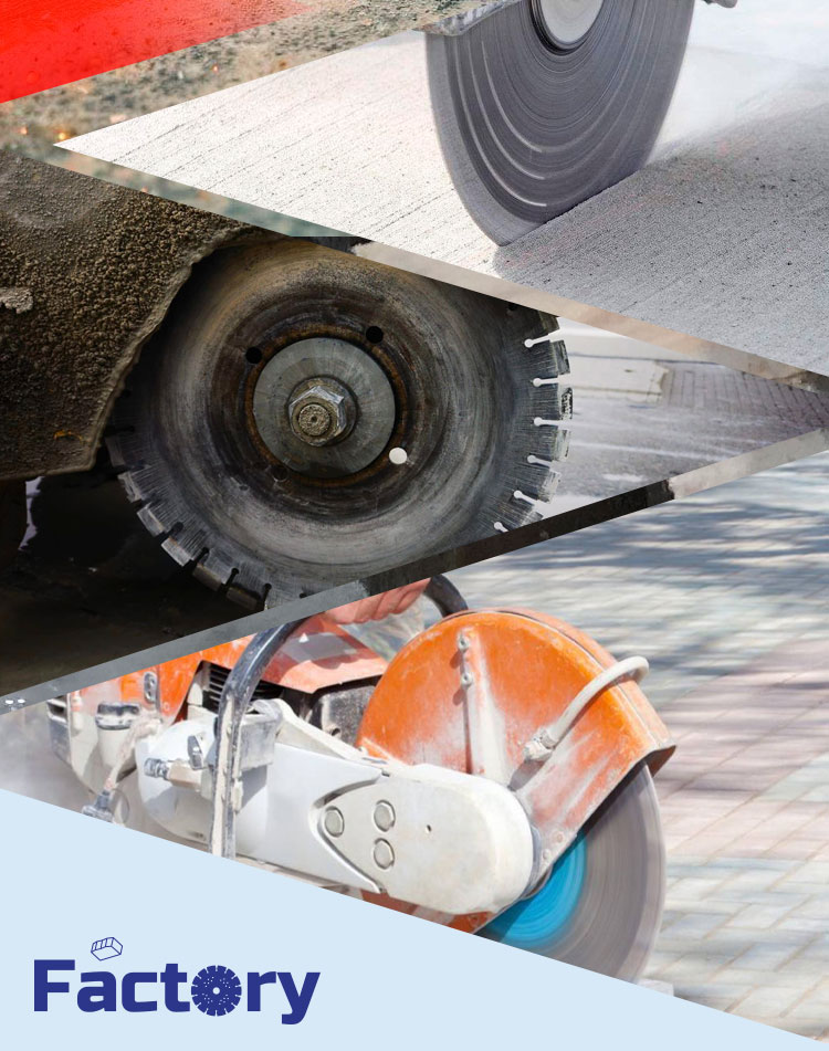 Diamond Disc for Industrial Grade Asphalt Paver Blade from Concrete Cutting Blade Saw